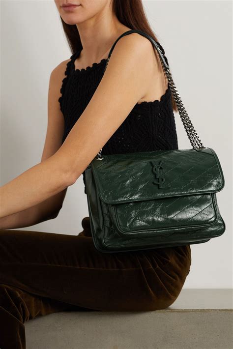 ysl green niki bag|ysl bag harvey nicks.